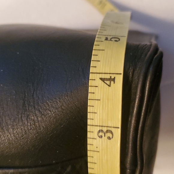 Village Tannery Bag Designs By Sevestet NY Black Leather Tote Shoulder Bag - Picture 12 of 13